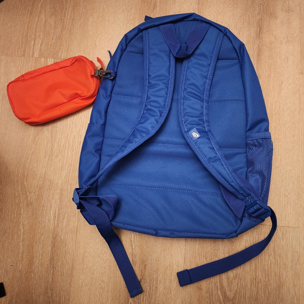 🆕 Nike Blue Backpack with Red Pouch - Picture 4 of 5
